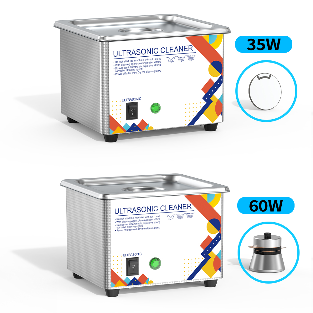 Kitchen Appliances Bath - Limpador ultrassônico de 60W, 1L, alta