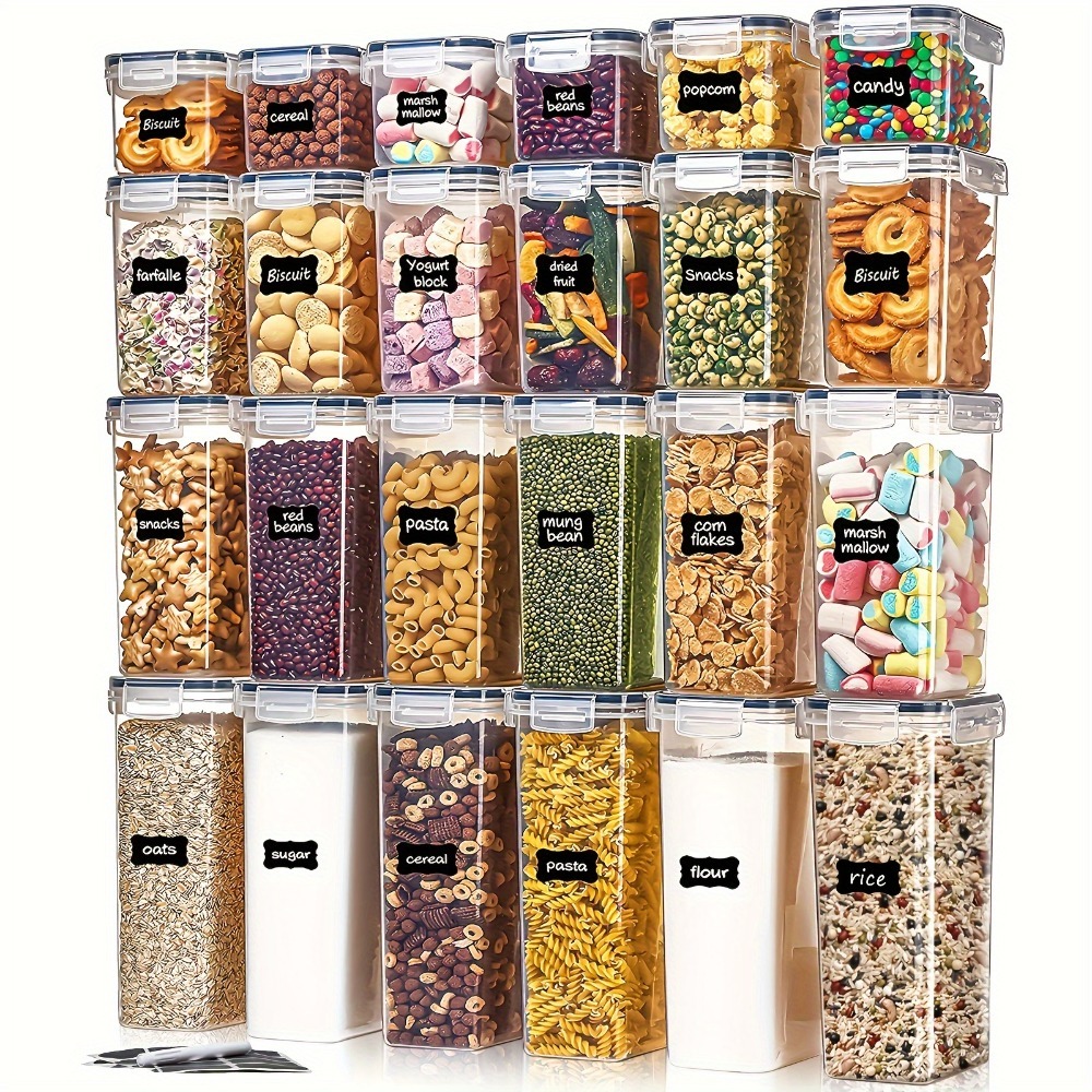 Kitchen Appliances Garage - Conjunto de 24 Peças: 12 Potes