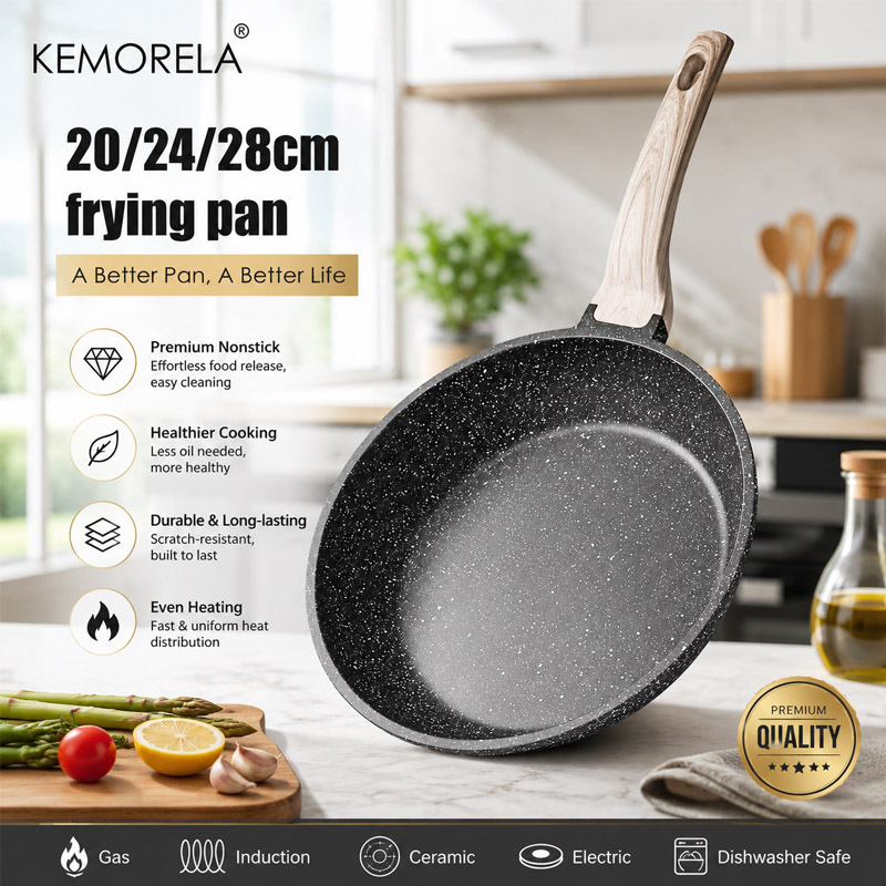 Electric Griddle Pancake - Panela Antiaderente 20/24/28cm para Bife e