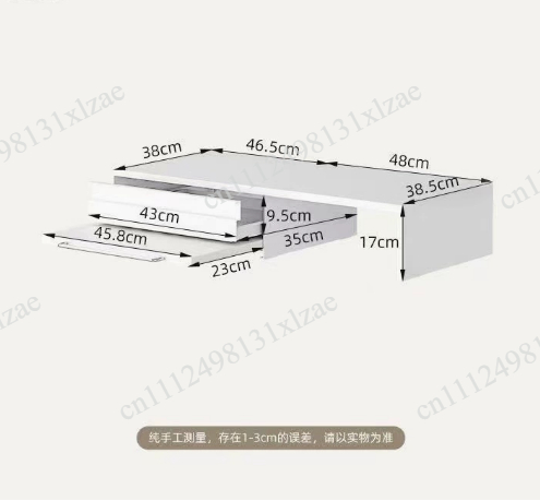 Kitchen Appliances Countertop - Suporte para Micro-ondas com Gaveta Deslizante