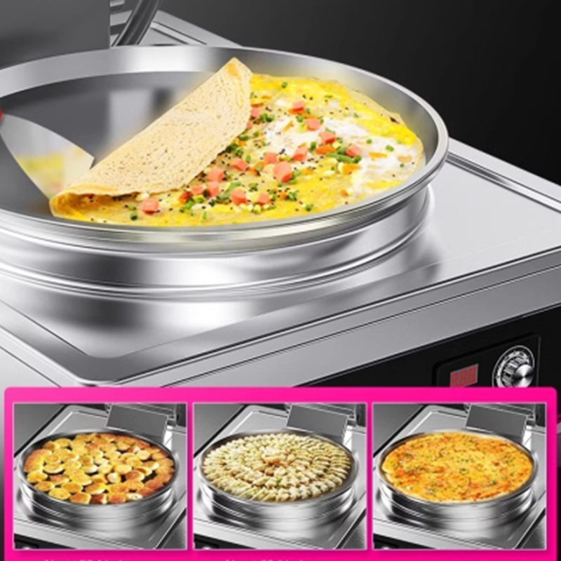 Electric Griddle Pancake - Máquina de fazer panquecas ajustável, grelha
