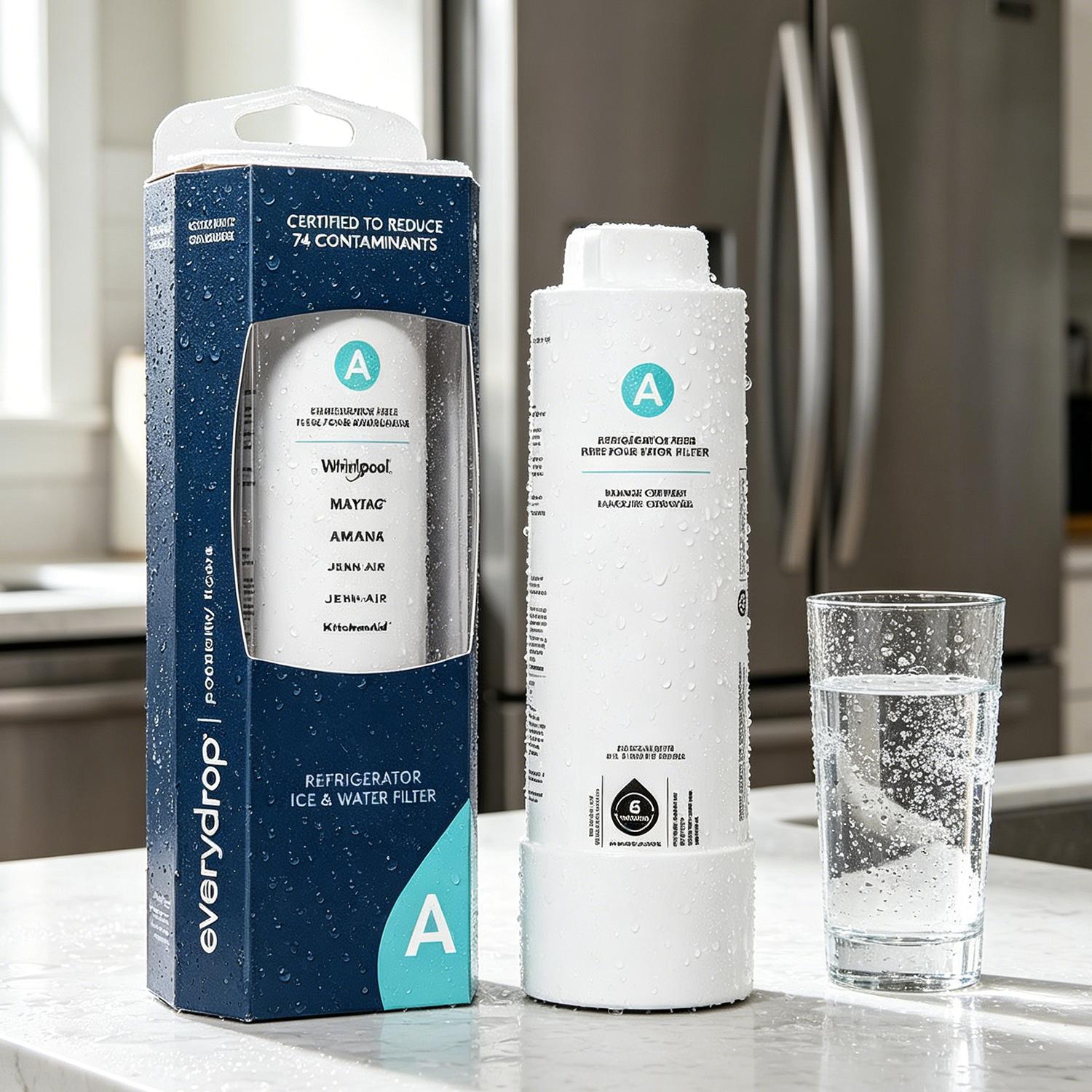 Kitchen Appliances Manufacturers - Filtro de Água para Refrigerador EveryDrop