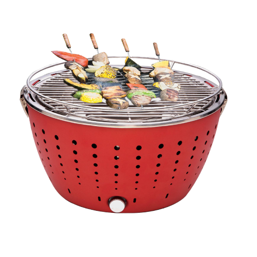 Electric Smoker Bbq - Churrasqueira Portátil Simples Coreana LOVFE, Grelha