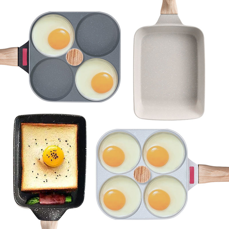 Electric Griddle Pancake - Frigideira japonesa antiaderente tamagoyaki ovo frigideira