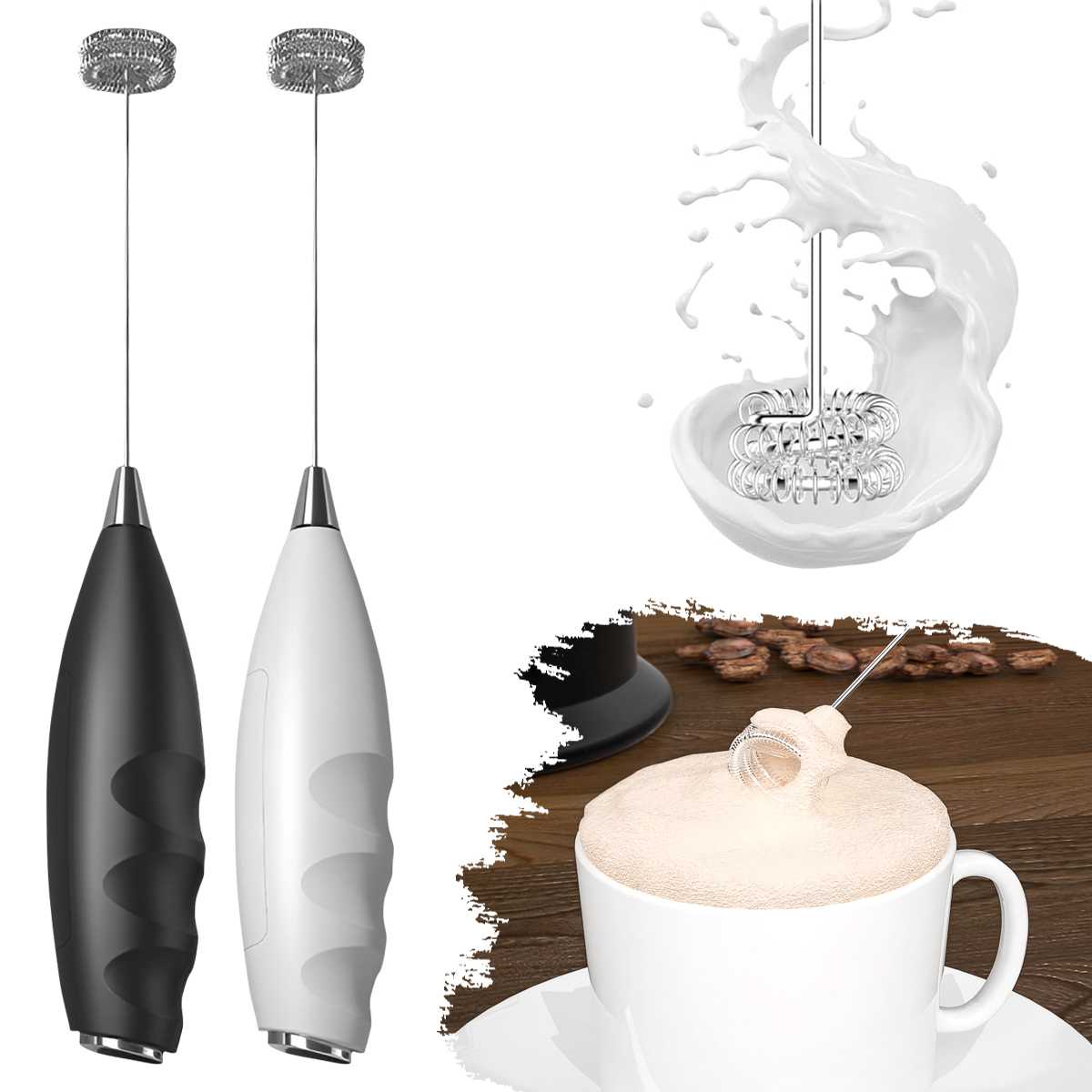 Kitchen Appliances Sales - Batedor Elétrico de Leite para Café,