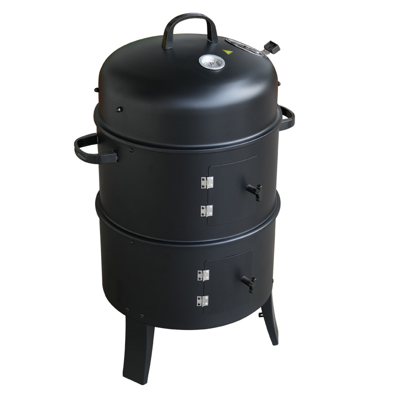 Electric Smoker Bbq - Churrasqueira Vertical a Carvão, Grelhador BBQ