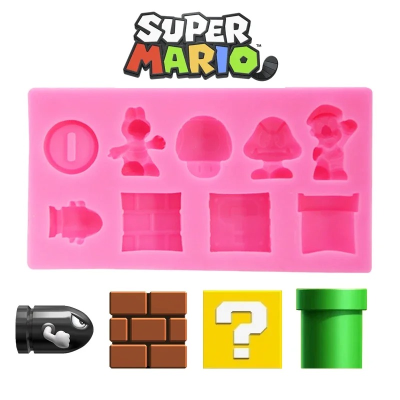 Kitchen Appliances Garage - Molde de Bolo 3D Super Mario