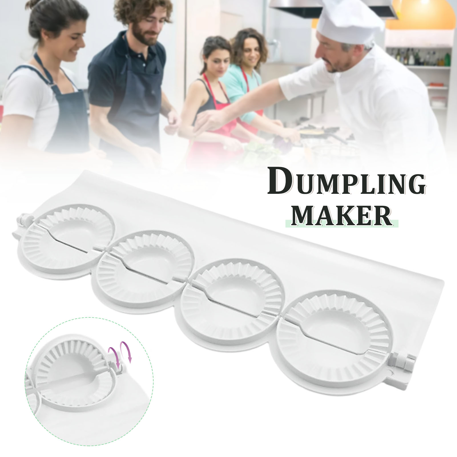 Kitchen Appliances Garage - Grande diy bolinho molde imprensa de