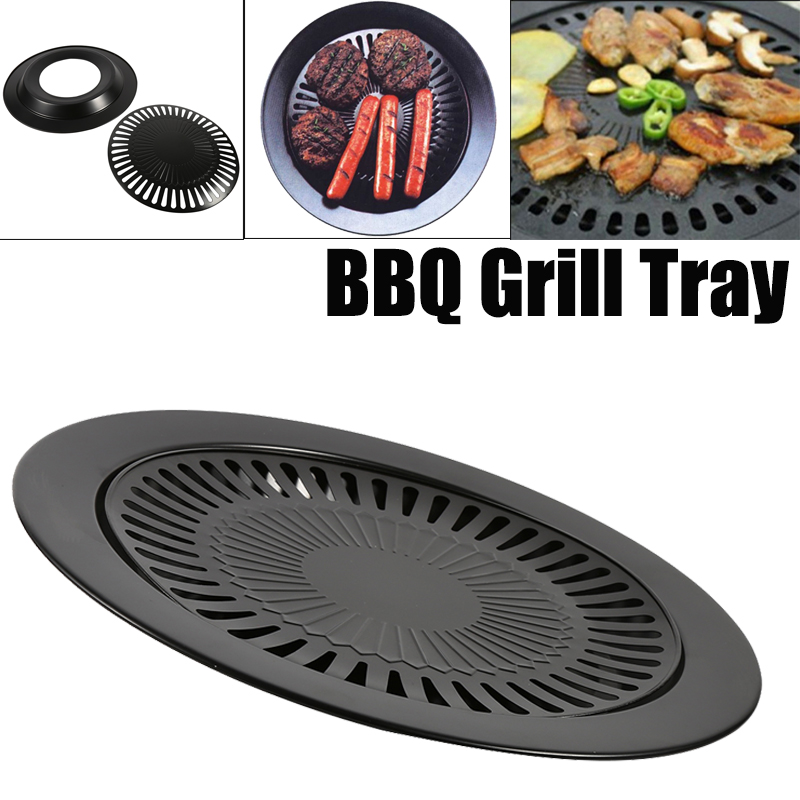 Electric Smoker Bbq - Grelha de churrasco sem fumaça, panela