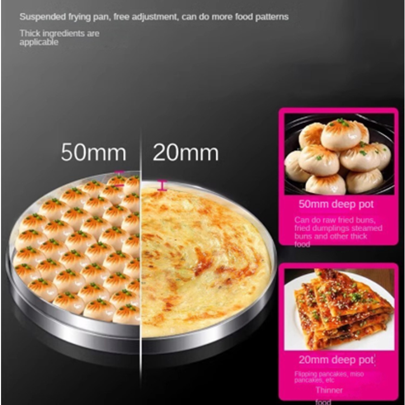 Máquina de fazer panquecas aju - Electric Griddle Pancake avaliação e preço