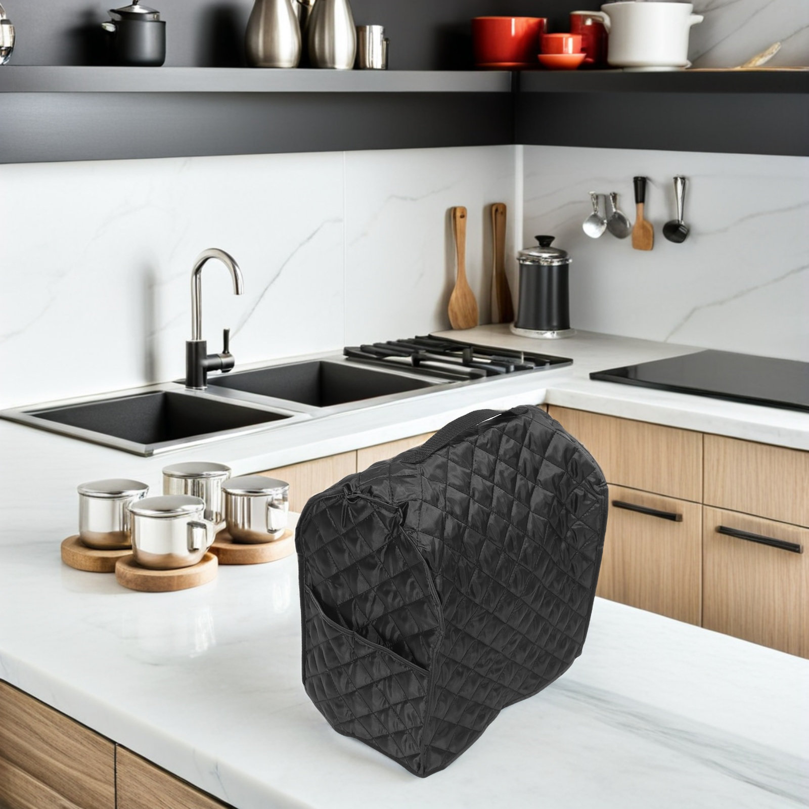 Capa Protetora de Pano Oxford  - Kitchen Appliances Countertop avaliação e preço