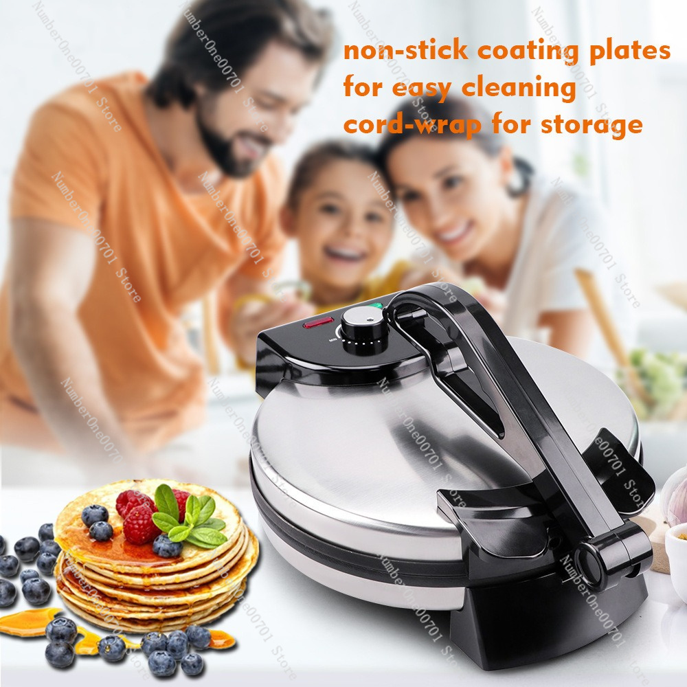 Máquina de Crepe Elétrica com  - Electric Griddle Pancake avaliação e preço