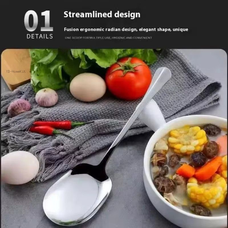 Colher de arroz grande de aço  - Kitchen Appliances Large avaliação e preço