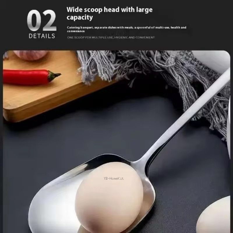 Colher de arroz grande de aço  - Kitchen Appliances Large avaliação e preço